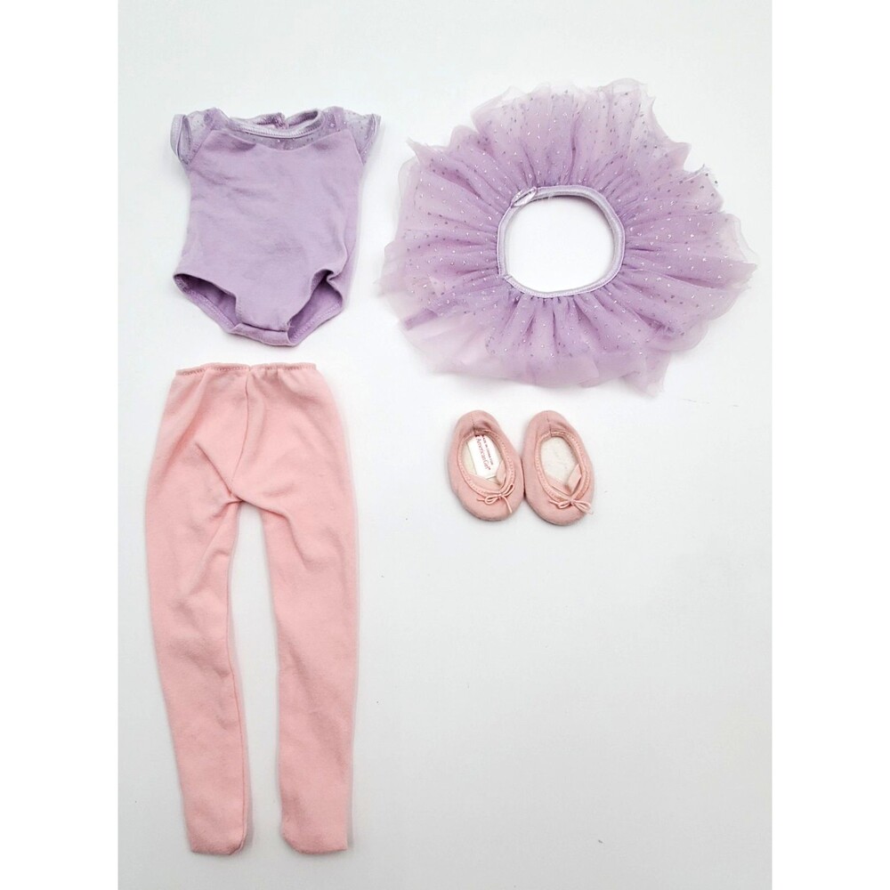 American Girl Doll Truly Me 2019 Shimmering Ballet Lavender Outfit with Shoes